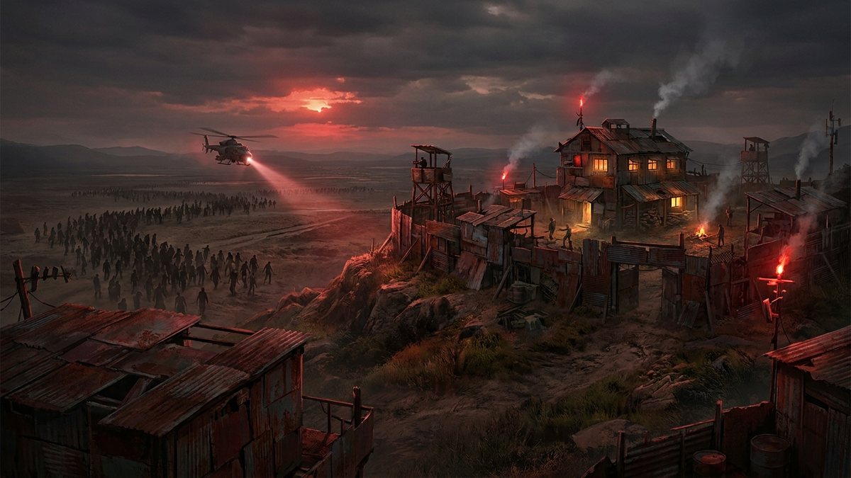 A Rust player facing a scientist NPC on a PVE server